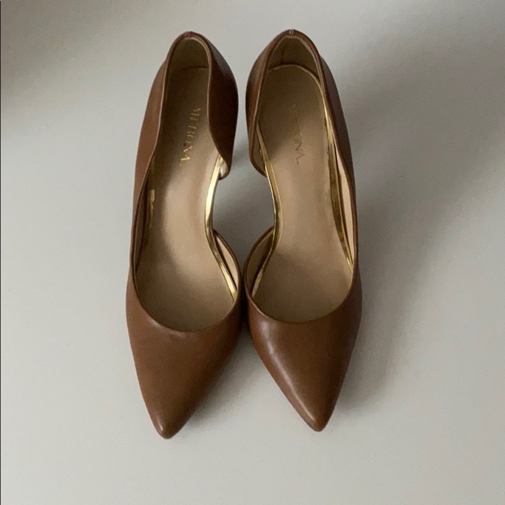 Brown heels